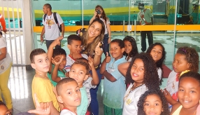 PROJETO NA TRILHA DOS VALORES - AULA DE CAMPO - PASSEIO DE TREM