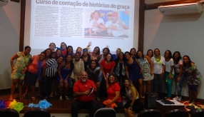 CURSO CONTAÇÃO DE HISTÓRIA NA SEMANA DO LIVRO INFANTIL - PARQUE BOTÂNICO DA VALE.