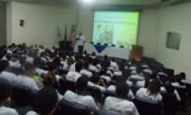 PALESTRA TODOS CONTRA O  BULLYING NO SENAC - 300 ADOLESCENTES CAPACITADOS