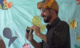 VISITA DO SR, MOISES PANGONI-  representante da Instituição da Noruega ((Norwegian Church Aid)