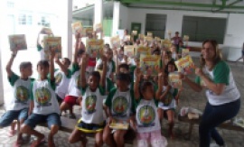 PC3ES  - CULMINÂNCIA DO PROJETO NA ESCOLA PROF ERNESTO NASCIMENTO COM PASSEATA NA RUA