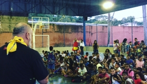 ABERTURA DO PROJETO NTV NA ESCOLA JONES JOSÉ DO NASCIMENTO - CENTRAL CARAPINA