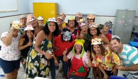 FORMAÇÃO DE PROFESSORES DA ESCOLA NAYLDES BRANDÃO - PMVV