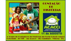 CONTAÇÃO DE HISTÓRIA NA ACACCI - JD CAMBURI.