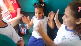 PROJETO NA TRILHA DOS VALORES - AULA DE CAMPO - PASSEIO DE TREM